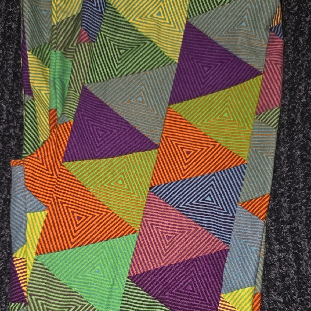 LuLaRoe Leggings Retro Geometric Pattern  OS One Size  ***Bundle and save!**